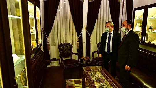 Kahve Konağını gezdiler