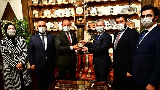 Kahve Konağını gezdiler