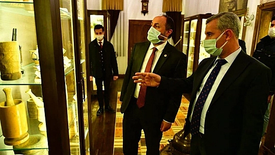 Kahve Konağını gezdiler