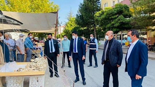 Kaymakam Kılıç'tan pazar denetimi
