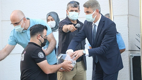 Konutlar için kura çekildi