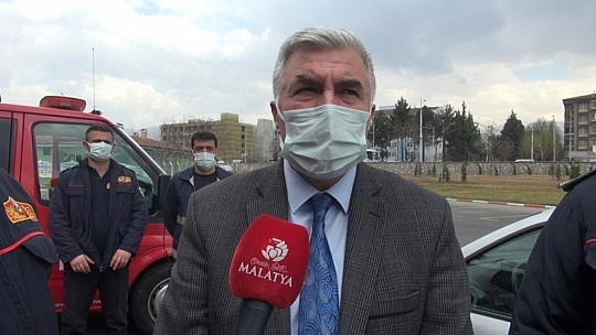 Gölbaşı itfaiyesine eğitim