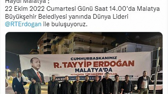 Malatya Cumhurbaşkanını bekliyor