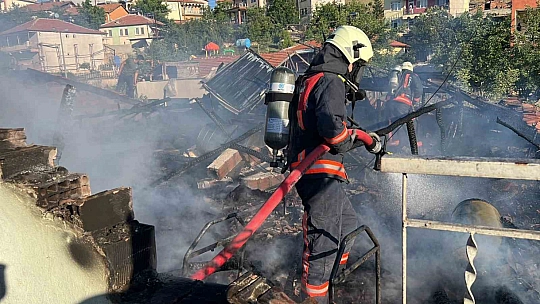 Malatya'da korkutan yangın