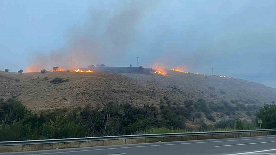 Malatya'da korkutan yangın