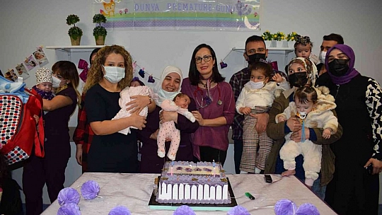 Prematüre günü kutlandı