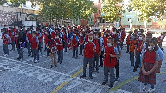 Yüz yüze eğitim başladı