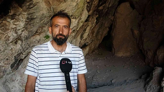 Bu mağaraya girmek cesaret ister
