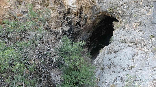 Bu mağaraya girmek cesaret ister