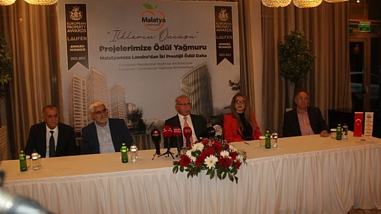 Malatya Girişim Grubu'na ödül