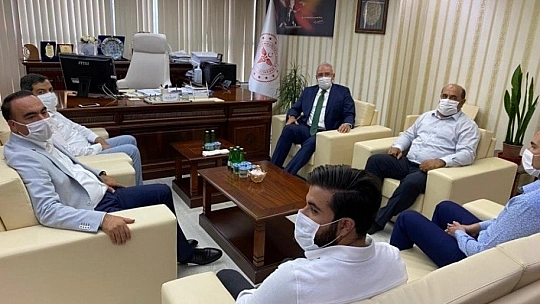 Kahtalı, Covid-19 bilgisi aldı