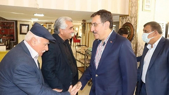 Muhtarlarla buluştu