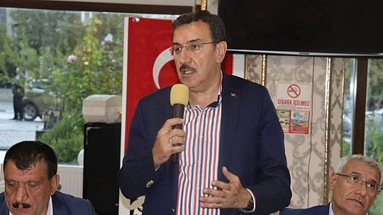 Muhtarlarla buluştu