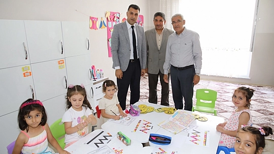 Güder'den miniklere ziyaret