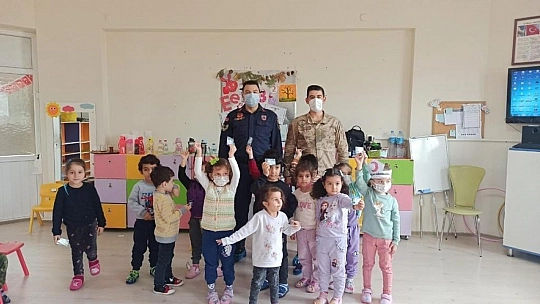 Miniklere trafik eğitimi