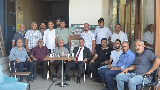 Baştürk'ten sanayi esnafına ziyaret
