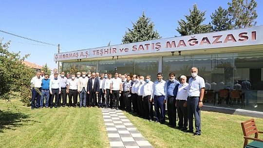 Muhtarlar yatırımları gezdi