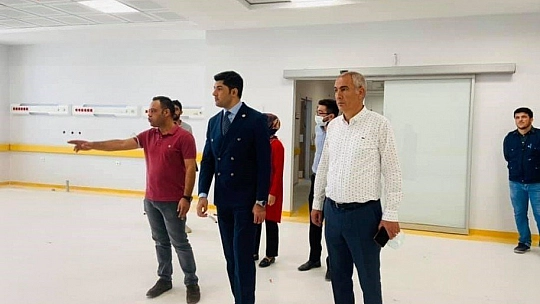 Hastanede son rötuşlar