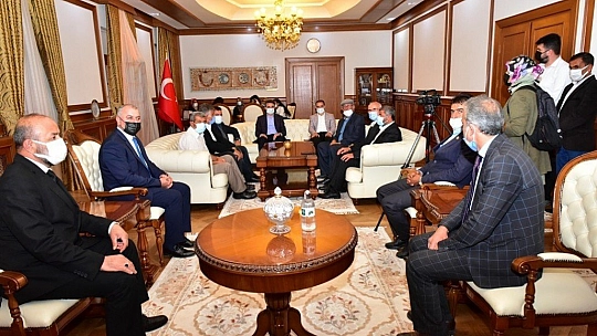 Şehit aileleri Malatya'da