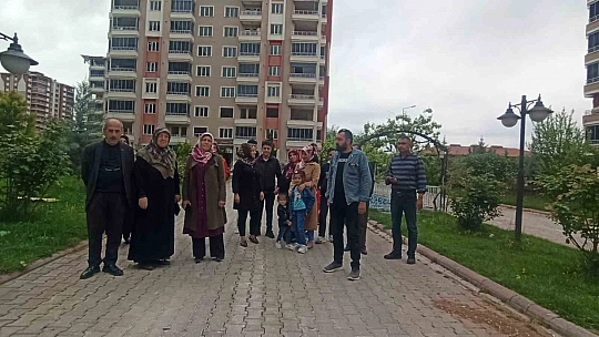 Site sakinleri tedirgin