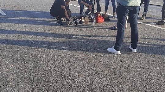 Çapa motoruna tır çarptı