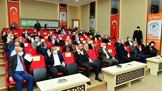 Yeşilyurt Belediye Meclisi toplandı