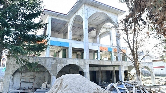 Kaba inşaatı tamam