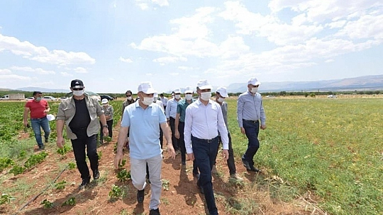 Tarımsal üretim beğenildi