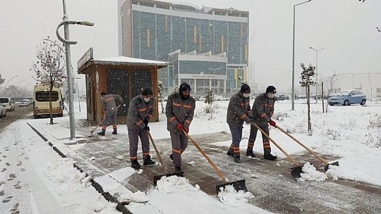 Kar temizleme çalışmaları