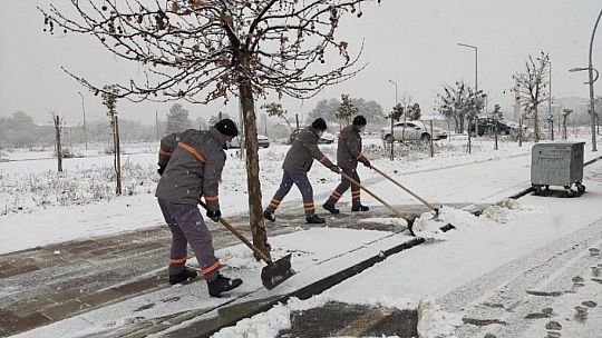 Kar temizleme çalışmaları
