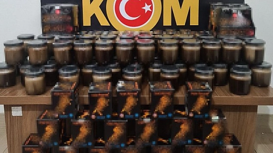 Esrar ele geçirildi