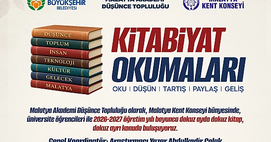Kitabiyat Okumaları başlıyor: 9 ayda 9 kitap, 9 farklı konu