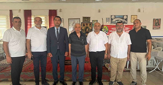 MTSO Başkan Adayı Boyraz, Meşeli'yi ziyaret etti