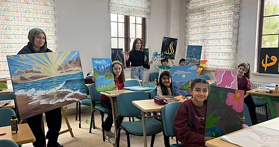 Yeşilyurt Belediyesi'nden çocuklara sanat dolu bir yolculuk