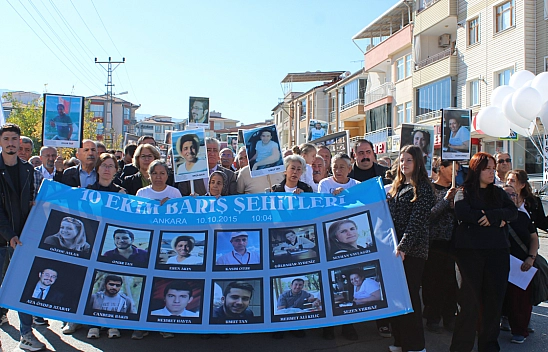 10 Ekim Gar saldırısı Malatya'da anıldı