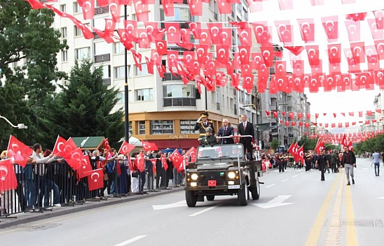 30 Ağustos Zafer Bayramı coşkusu yaşandı