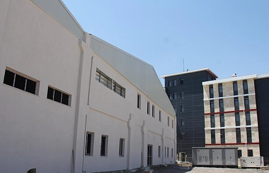 312 yataklı dev spor kompleksinde sona yaklaşıldı