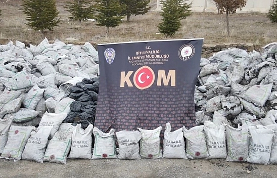 46 ton kömür çaldılar