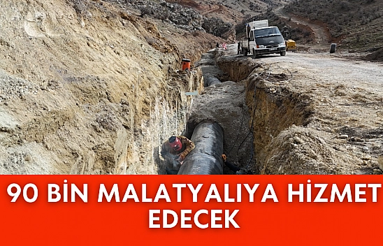 90 bin Malatyalıya hizmet edecek
