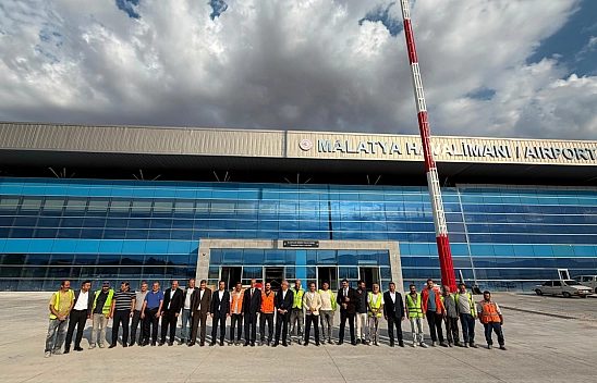 Açılış kurdelesini Bakan kesecek: Malatya Havalimanı'nda son kontroller tamamlandı