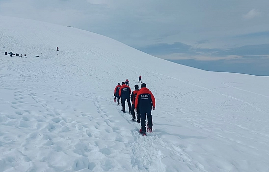 AFAD ekipleri çığ riskine karşı hazır!