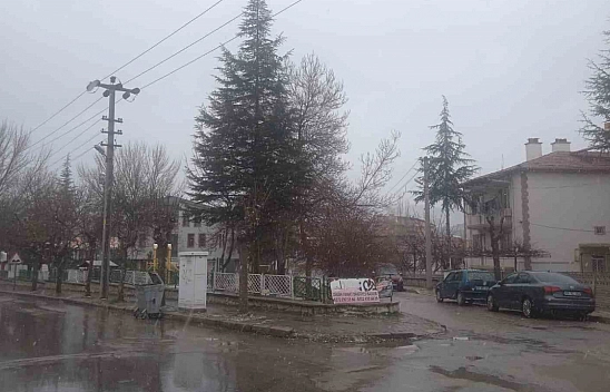 Kar yağışı başladı