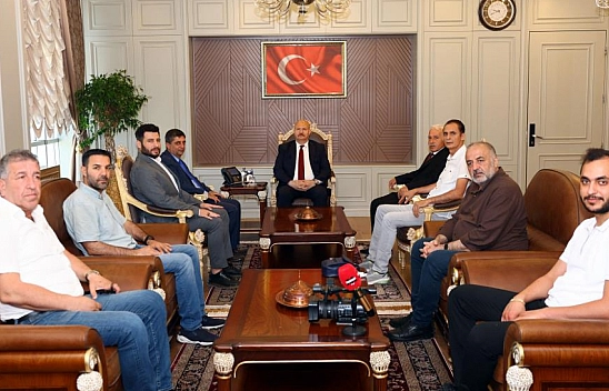 AGAD yönetiminden Vali Küçük'e hayırlı olsun ziyareti