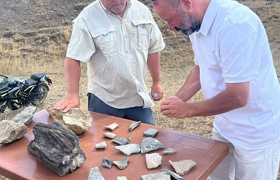 Ağrı Dağı'nda Nuh Tufanı öncesine ait kalıntılar bulundu