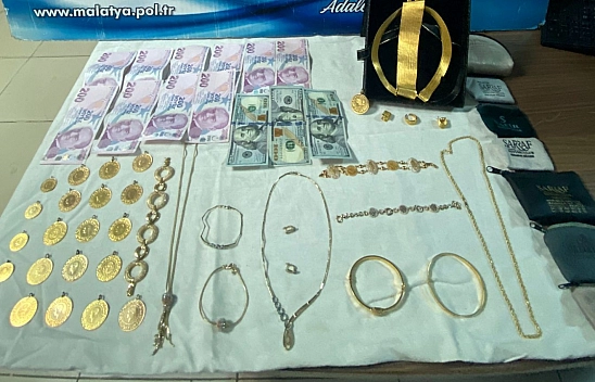 Malatya'da Büyük Hırsızlık! Milyonlarca Değerinde Ziynet Eşyası Çaldılar..