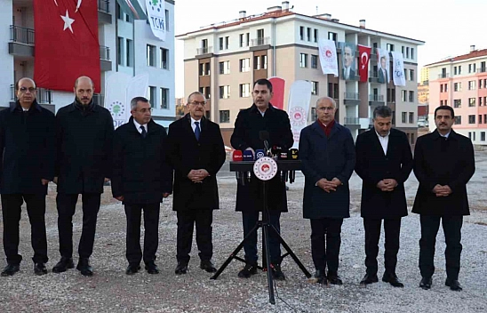 Bakan Kurum Açıkladı: Malatya'ya 79 bin 197 Konut!