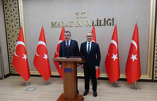 Bakan Tekin, Malatya'da eğitim yatırımlarını inceledi