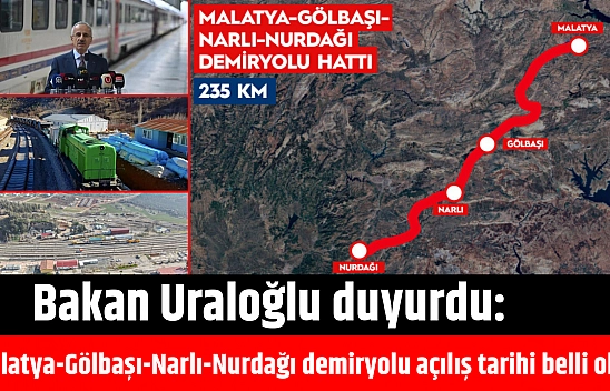 Bakan Uraloğlu duyurdu: 31 ay sonra Malatya'dan seferler başlıyor