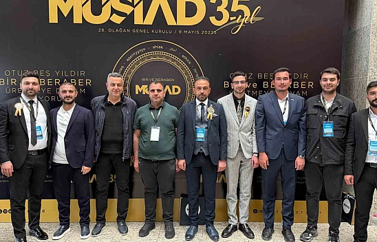 MÜSİAD Malatya'dan genel kurul'a güçlü katılım