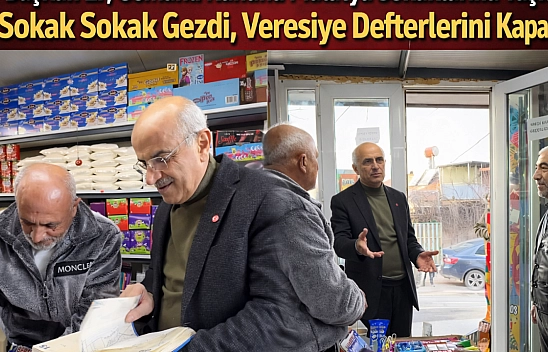 Başkan Er, Osmanlı Ruhunu Malatya Sokaklarına Taşıdı: Cadde Cadde Gezdi Veresiye Defterlerini Kapattı!